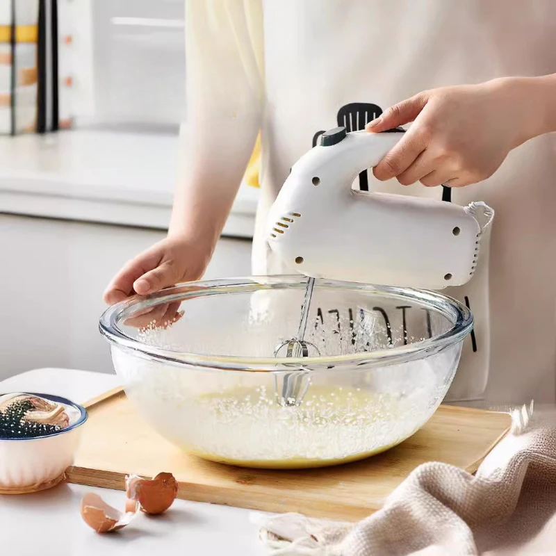 Kitchen Glass Baking Set - ガラス製キッチンエイドボウル、アイスクリームミキシングボウルセット、ボールボウル、深型ステンレス製ベーキングツール、ガジェット、ダイニングバー、ホームガーデン