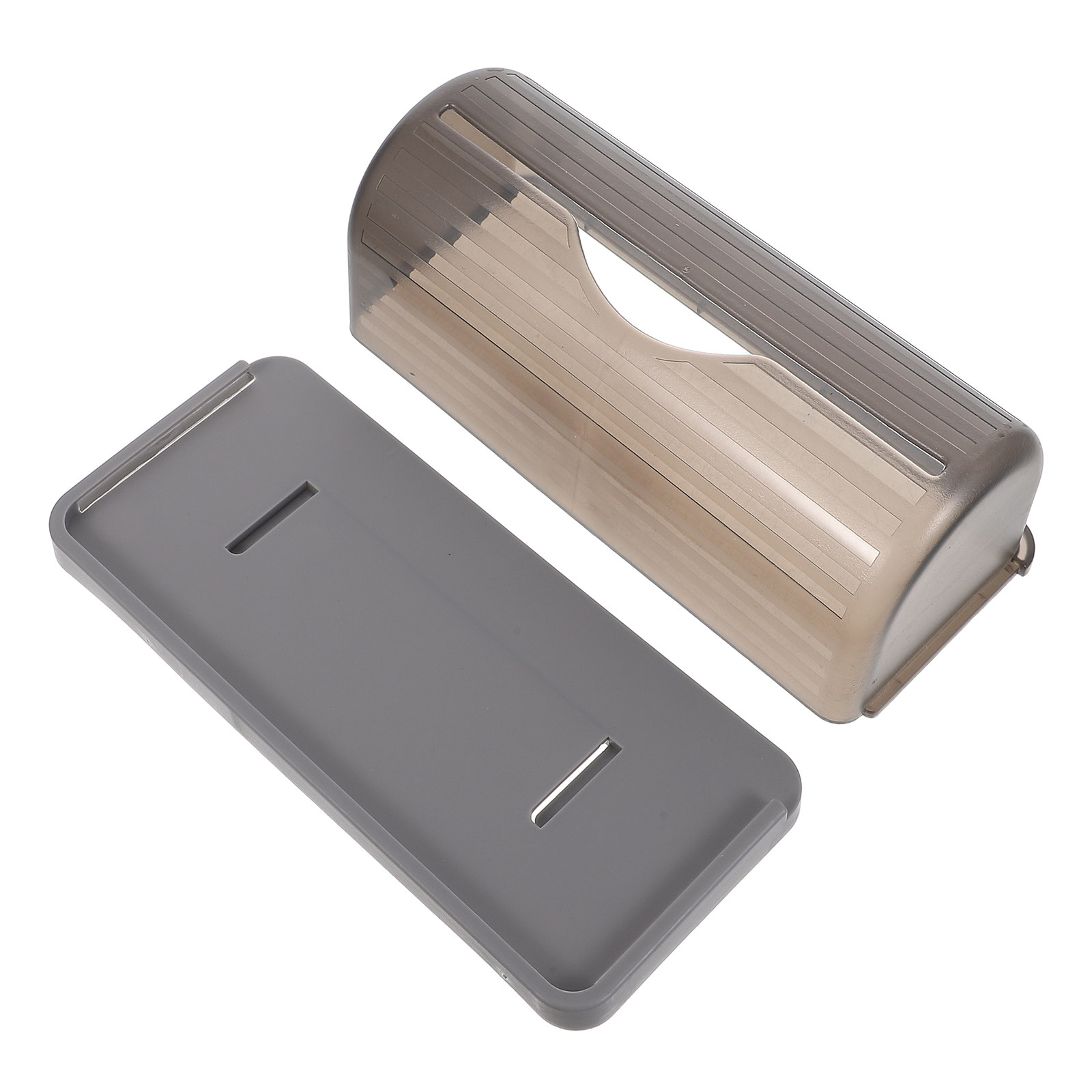 Kitchen Baking Storage - 壁掛けゴミ袋ホルダー プラスチック製食料品ゴミ袋ディスペンサー 6x2.36ロール対応 吊り下げ収納オーガナイザーボックス キッチン用