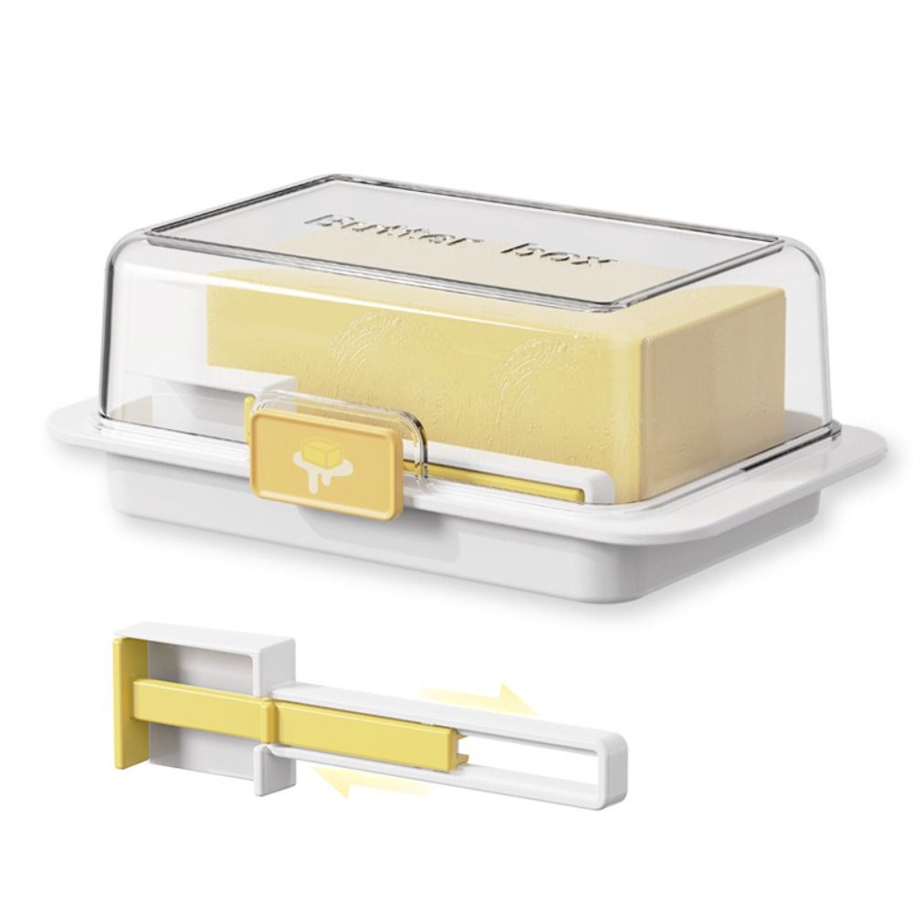 透明な蓋付きバター保存ボックス 防塵 再利用可能 バタースラ - Kitchen Baking Storage Containers のレビューと価格