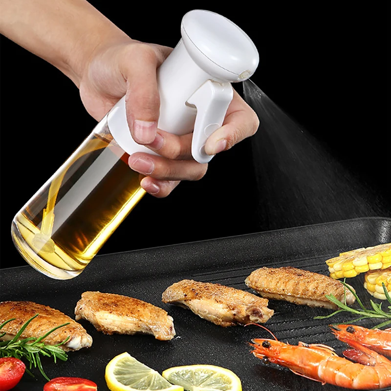 200mlガラス製オリーブオイルスプレーヤー、キッチン調理用 - Kitchen Glass Baking Set のレビューと価格