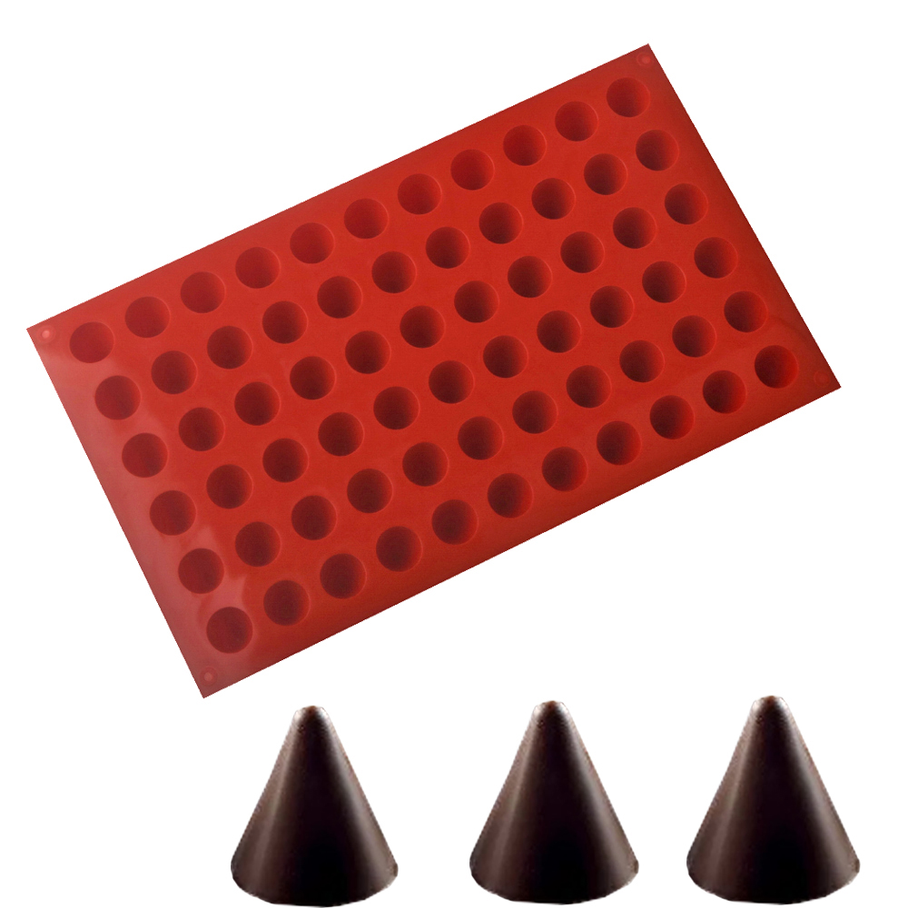 シリコンコーンチョコレートベーキングモールド、食品グレード、 - Kitchen Baking Utensil のレビューと価格