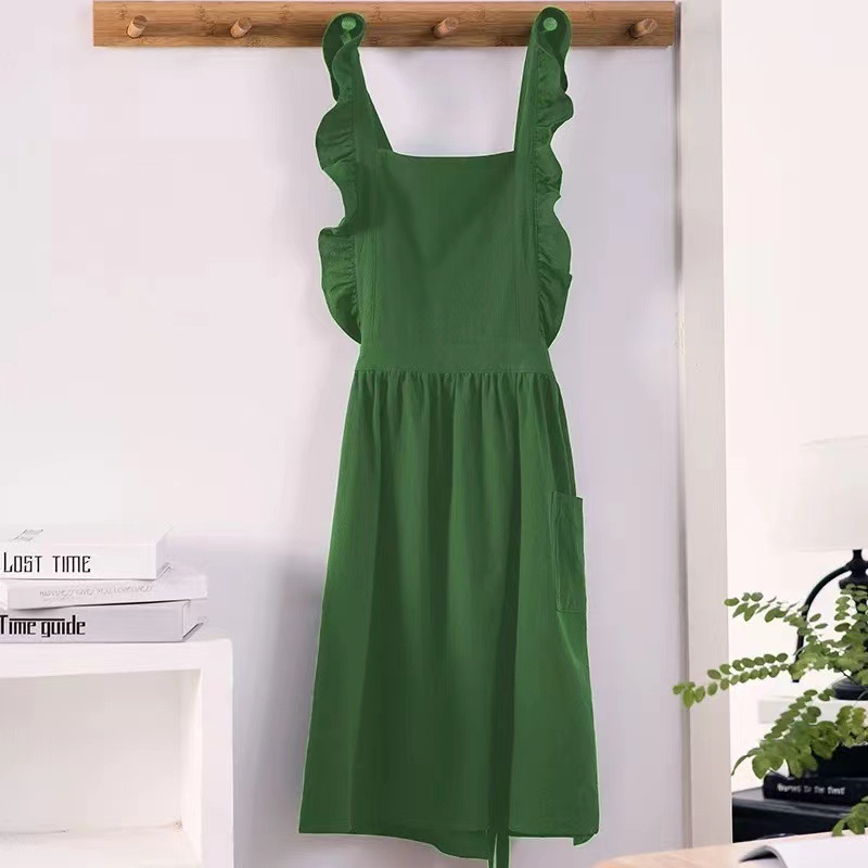 1PC フランス牧歌的な花屋芸術的なコットンリネンヴィンテー - Kitchen And Baking のレビューと価格