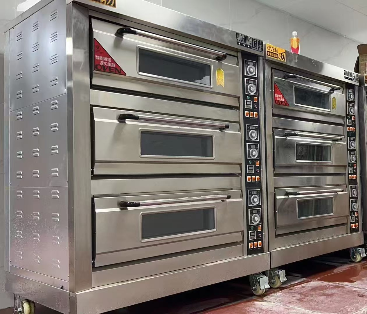 業務用広州3段6トレー厨房ガスオーブンベーカリー機器製パンオ - Commercial Kitchen Baking Oven のレビューと価格