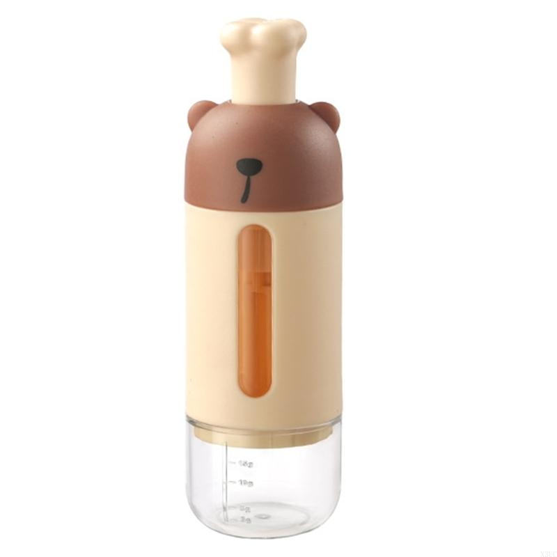 衛生的なプレス式調味料ディスペンサーキッチンオーガナイザープ - Kitchen Baking Storage Containers のレビューと価格