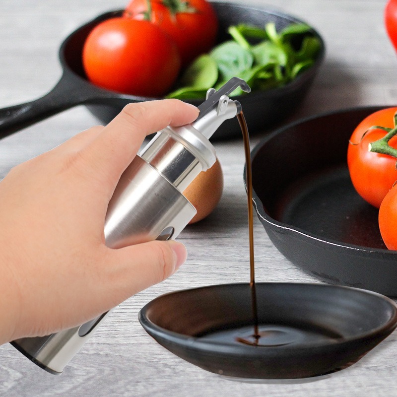 キッチンオリーブオイルボトルガラス容器ポットジャープロ酢ソー - Kitchen Glass Baking Set のレビューと価格