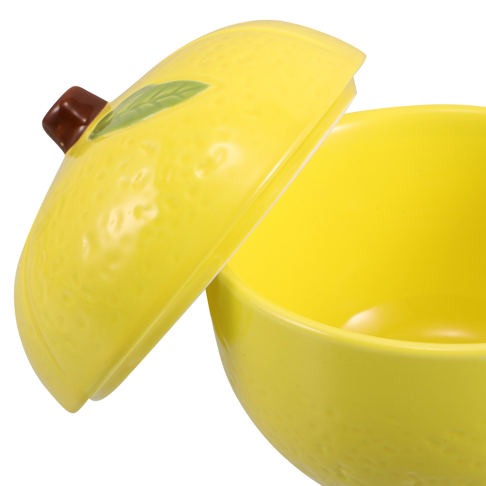 セラミック製レモン型保存容器 蓋付き食品容器 パントリーキッ - Kitchen Baking Storage Containers のレビューと価格