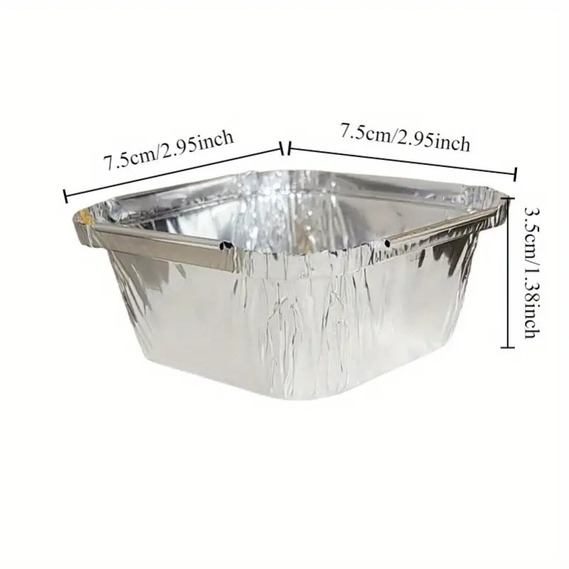 20/40個入り 使い捨てアルミホイルトレイ 食品保存容器  - Kitchen Baking Storage Containers のレビューと価格