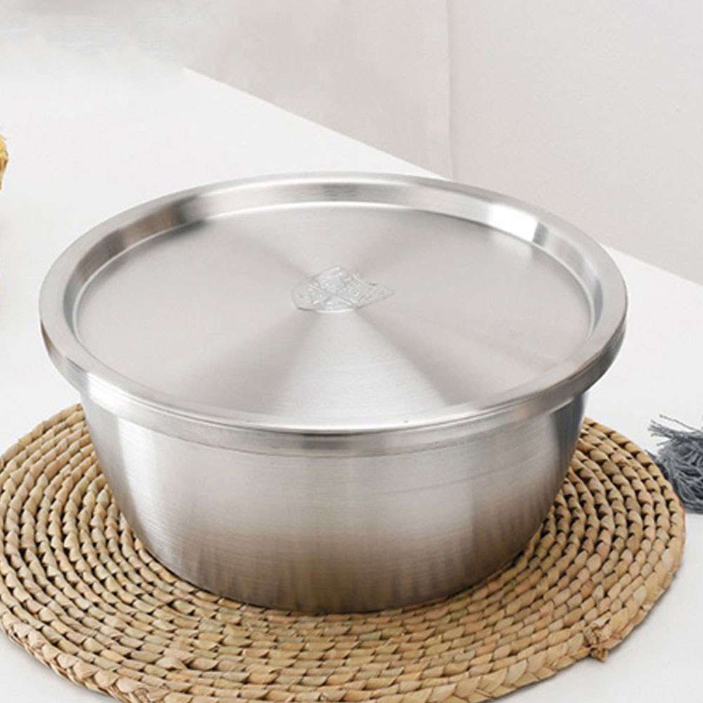ステンレス製ミキシングボウル1セット、頑丈なキッチンベーキン - Kitchen Baking Storage Containers のレビューと価格