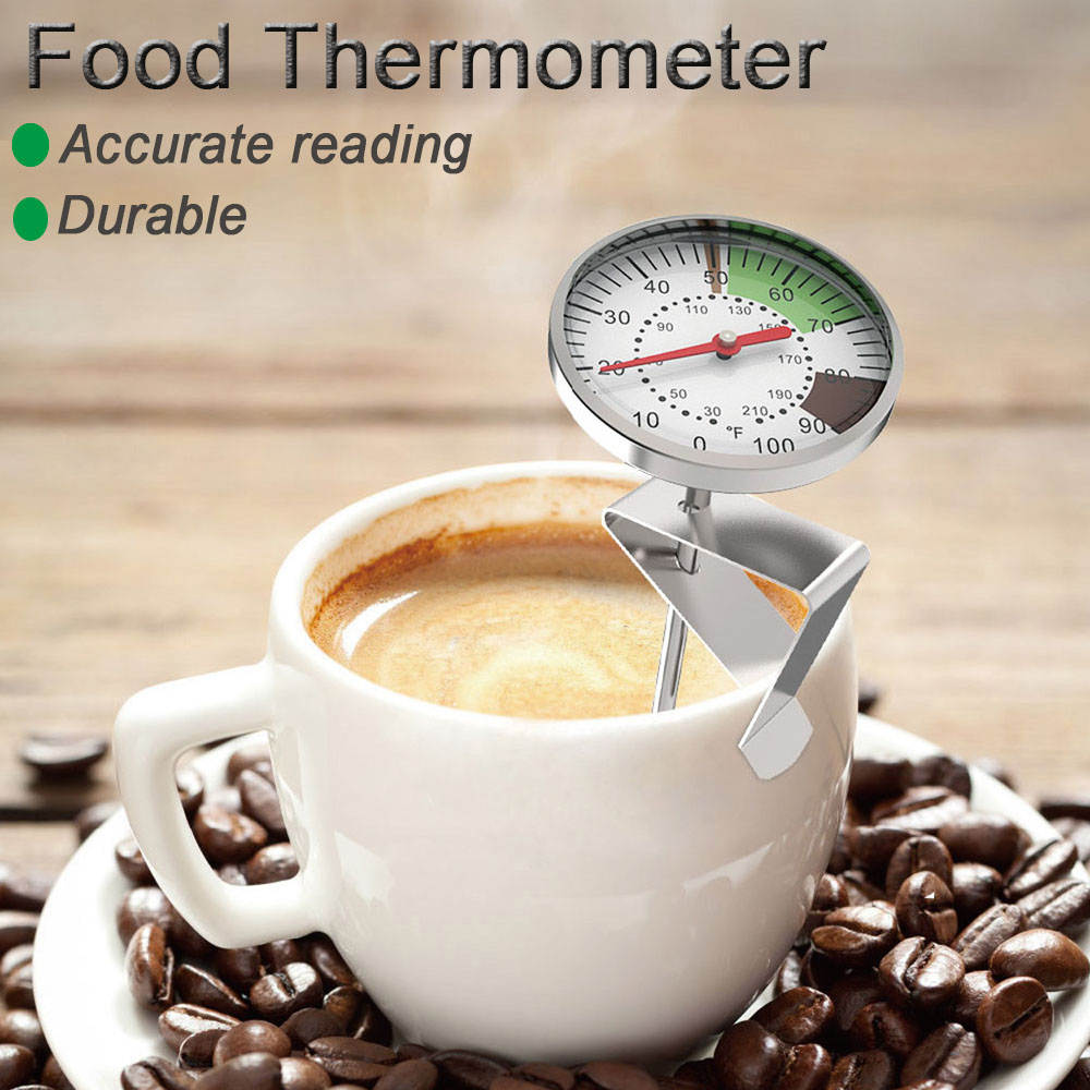 0-100 ° C 食品温度計ステンレス鋼コーヒーミルク温度 - Kitchen Baking Utensil のレビューと価格
