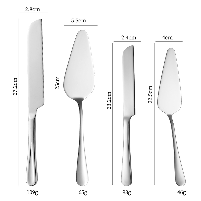 ステンレス鋼ケーキカッティングスパチュラナイフセット多目的ペ - Kitchen Baking Utensil のレビューと価格