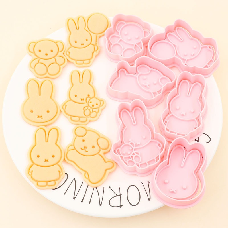 ミッフィーシリーズ漫画クッキー型かわいいDIYシミュレーショ - Kitchen And Baking のレビューと価格