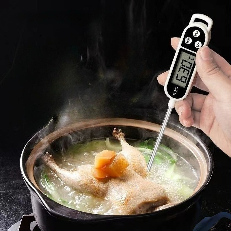 1個の食品温度計、キッチンアクセサリー、寮の必需品、インスタ - Kitchen Baking Storage のレビューと価格