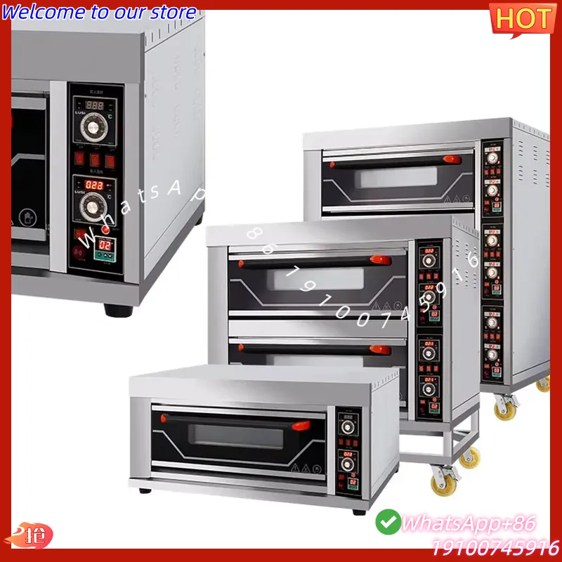 2026年式業務用電気ダブルピザデッキオーブン 電気ミニパン - Commercial Kitchen Baking Oven のレビューと価格