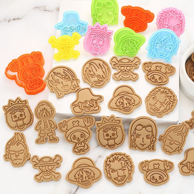 ワンピースクッキングモールドルフィゾロチョッパースカルクッキ - Kitchen And Baking のレビューと価格