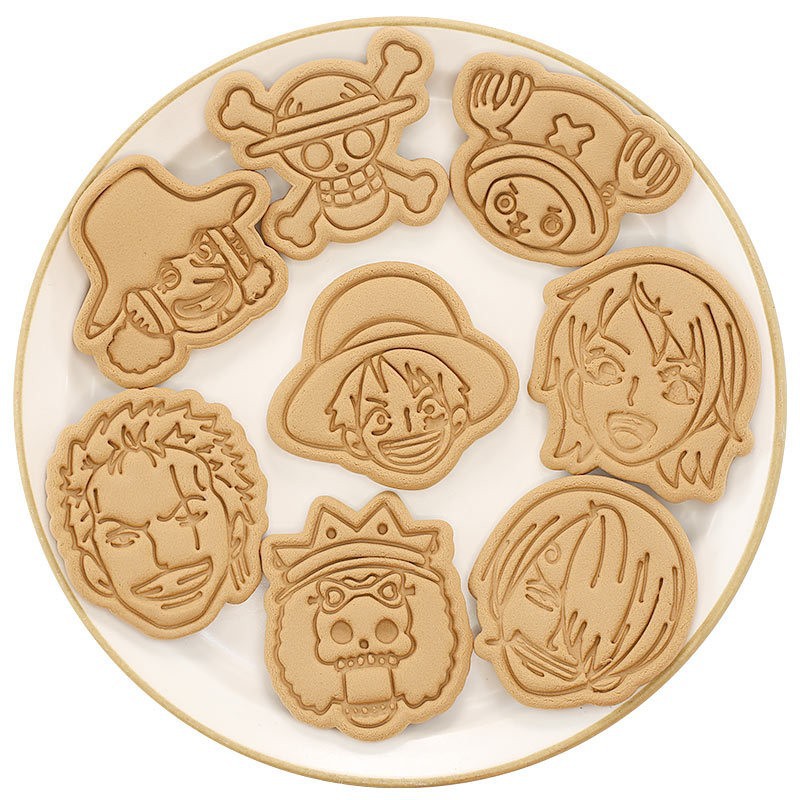 ワンピースクッキングモールドルフィゾロチョッパースカルクッキ - Kitchen And Baking のレビューと価格